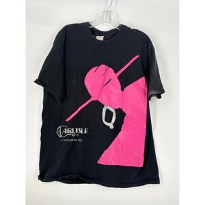 Carlisle Columbia SC Graphic T Shirt Black‎ Pink Mens XL